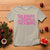 Funny Pink Christmas T Shirt Sleigh Girl Sleigh Reindeer - Wonder Print Shop