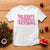 Funny Pink Christmas T Shirt Sleigh Girl Sleigh Reindeer - Wonder Print Shop