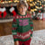 Funny Pink Xmas Ugly Christmas Sweater Sleigh Girl Sleigh Reindeer - Wonder Print Shop