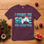 Funny Christmas Gamers T Shirt I Paused My Game For Christmas Snowy Santa Hat - Wonder Print Shop