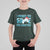Funny Christmas Gamers T Shirt For Kid I Paused My Game For Christmas Snowy Santa Hat - Wonder Print Shop