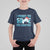 Funny Christmas Gamers T Shirt For Kid I Paused My Game For Christmas Snowy Santa Hat - Wonder Print Shop