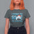 Funny Christmas Gamers T Shirt For Women I Paused My Game For Christmas Snowy Santa Hat - Wonder Print Shop
