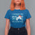 Funny Christmas Gamers T Shirt For Women I Paused My Game For Christmas Snowy Santa Hat - Wonder Print Shop