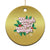 Sleigh Girl Sleigh Christmas Ornament Xmas Retro Groove Slay Girl Mistletoe - Wonder Print Shop
