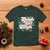 Sleigh Girl Sleigh T Shirt Christmas Retro Groove Slay Girl Mistletoe - Wonder Print Shop