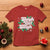 Sleigh Girl Sleigh T Shirt Christmas Retro Groove Slay Girl Mistletoe - Wonder Print Shop