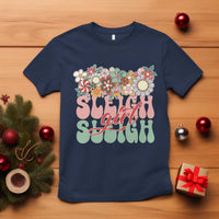Sleigh Girl Sleigh T Shirt Christmas Retro Groove Slay Girl - Wonder Print Shop