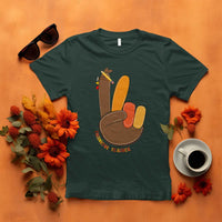 Funny Thanksgiving Teacher T Shirt Thankful Teacher Turkey Pencil - Wonder Print Shop