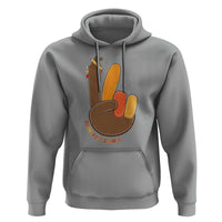 Funny Thanksgiving Teacher Hoodie Thankful Teacher Turkey Pencil