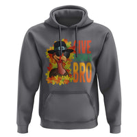 Funny Thanksgiving Turkey Hoodie Give Thanks Bro Fall Season