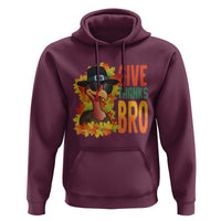 Funny Thanksgiving Turkey Hoodie Give Thanks Bro Fall Season