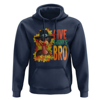 Funny Thanksgiving Turkey Hoodie Give Thanks Bro Fall Season