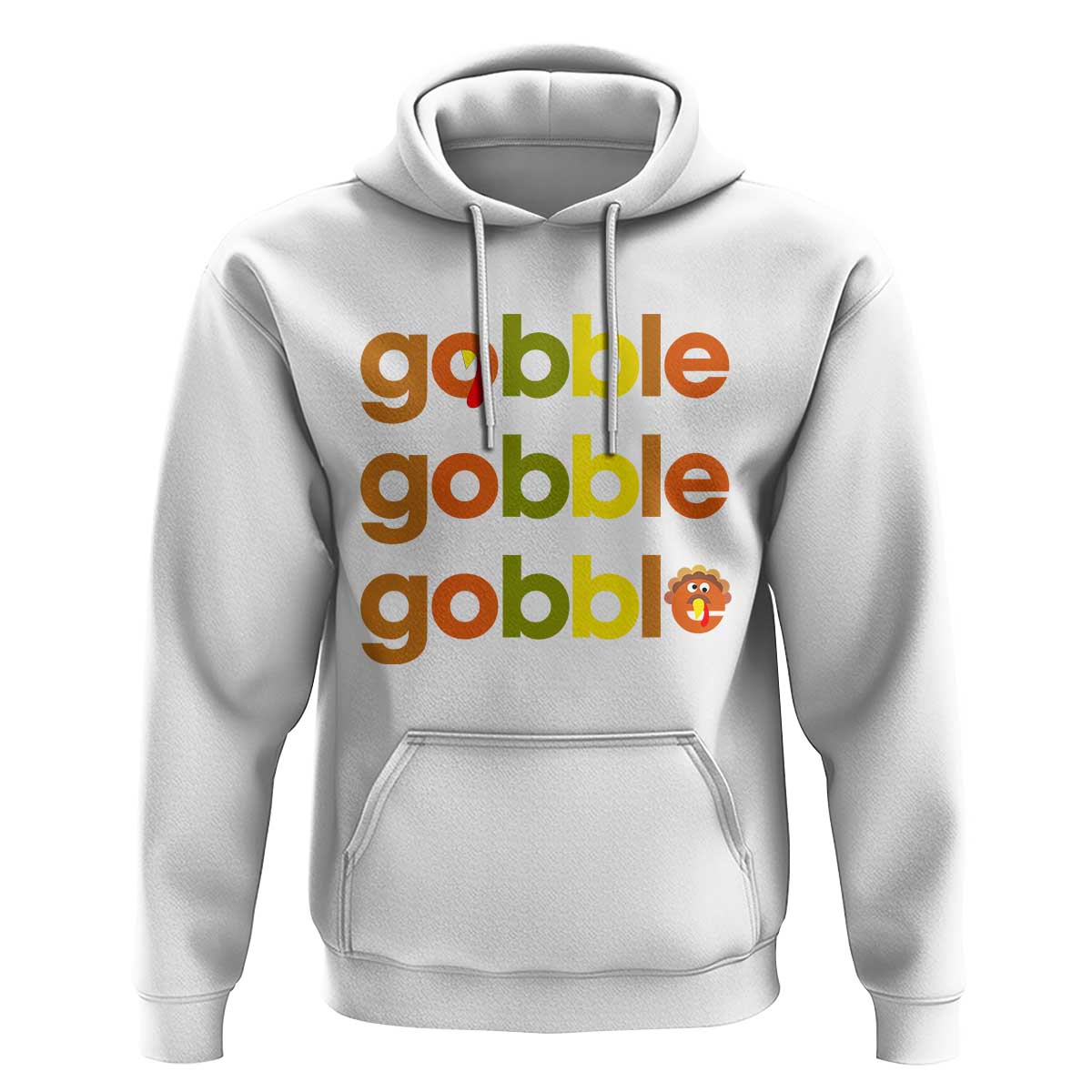 Funny Thanksgiving Turkey Gobble Hoodie Fall Season