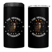 Funny Christmas Squirrel 4 in 1 Can Cooler Tumbler The Original Nutcracker Snowflake Xmas Neon Light - Wonder Print Shop