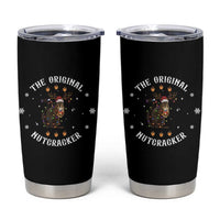 Funny Christmas Squirrel Tumbler Cup The Original Nutcracker Snowflake Xmas Neon Light - Wonder Print Shop