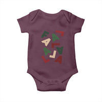 Funny Fa La La 8 Christmas Carol Holiday Baby Onesie