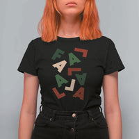 Funny Fa La La 8 Christmas Carol Holiday T Shirt For Women - Wonder Print Shop