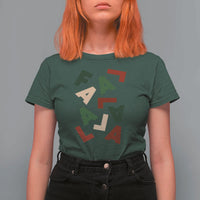 Funny Fa La La 8 Christmas Carol Holiday T Shirt For Women - Wonder Print Shop