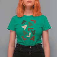 Funny Fa La La 8 Christmas Carol Holiday T Shirt For Women - Wonder Print Shop