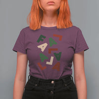 Funny Fa La La 8 Christmas Carol Holiday T Shirt For Women - Wonder Print Shop