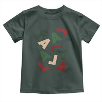 Funny Fa La La 8 Christmas Carol Holiday Toddler T Shirt