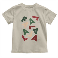 Funny Fa La La 8 Christmas Carol Holiday Toddler T Shirt