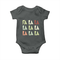 Funny Fa La La 8 Christmas Carol Song Holiday Baby Onesie