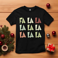 Funny Fa La La 8 Christmas Carol Song Holiday T Shirt - Wonder Print Shop