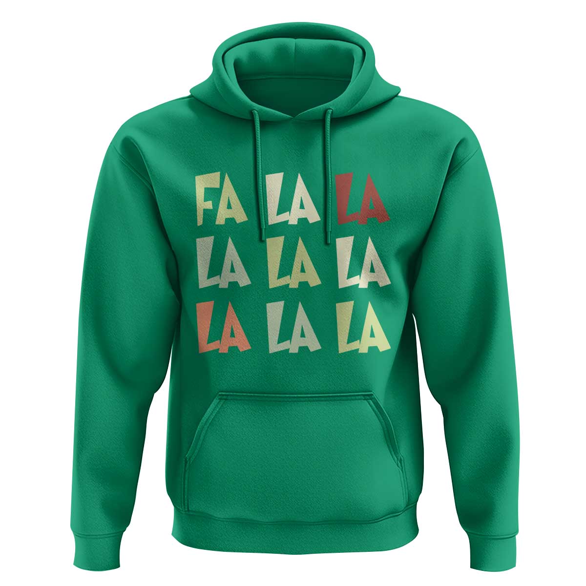 Funny Fa La La 8 Christmas Carol Song Holiday Hoodie