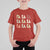 Funny Fa La La 8 Christmas Carol Song Holiday T Shirt For Kid - Wonder Print Shop