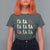 Funny Fa La La 8 Christmas Carol Song Holiday T Shirt For Women - Wonder Print Shop