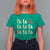 Funny Fa La La 8 Christmas Carol Song Holiday T Shirt For Women - Wonder Print Shop