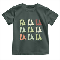 Funny Fa La La 8 Christmas Carol Song Holiday Toddler T Shirt