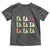 Funny Fa La La 8 Christmas Carol Song Holiday Toddler T Shirt