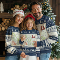 Funny Fa La La 8 Xmas Carol Song Holiday Ugly Christmas Sweater - Wonder Print Shop