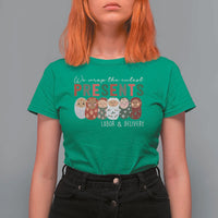 Funny Christmas Labor And Delivery Nurse T Shirt For Women We Wrap The Cutest Presents L&D Nurse - Wonder Print Shop
