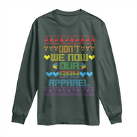Funny LGBT Christmas Long Sleeve Shirt Don't We Now Our Gay Apparel Rainbow Unicorn