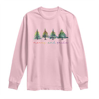 Funny Christmas LGBT Long Sleeve Shirt Merry And Pride Rainbow Xmas Tree