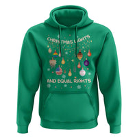 Christmas Lights And Equal Rights LGBTQ Hoodie