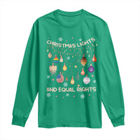 Christmas Lights And Equal Rights LGBTQ Long Sleeve Shirt