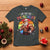 Funny Christmas LGBT T Shirt Ho Ho Ho Mosexual Rainbow Santa - Wonder Print Shop