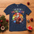 Funny Christmas LGBT T Shirt Ho Ho Ho Mosexual Rainbow Santa - Wonder Print Shop
