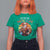 Funny Christmas LGBT T Shirt For Women Ho Ho Ho Mosexual Rainbow Santa - Wonder Print Shop