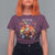 Funny Christmas LGBT T Shirt For Women Ho Ho Ho Mosexual Rainbow Santa - Wonder Print Shop