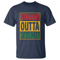 Funny Straight Outta Kwanzaa African American Heritage T Shirt - Wonder Print Shop