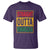 Funny Straight Outta Kwanzaa African American Heritage T Shirt - Wonder Print Shop