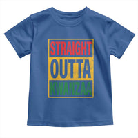 Funny Straight Outta Kwanzaa African American Heritage Toddler T Shirt