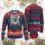Funny Ice Hockey Ugly Christmas Sweater Straight Outta The Penalty Box Vintage Ice Hockey Sticks - Wonder Print Shop