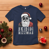 Funny Christmas Santa T Shirt Skibidi Rizzmas Cool Charisma Rizz Santa Claus - Wonder Print Shop